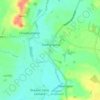 Brookhampton topographic map, elevation, terrain