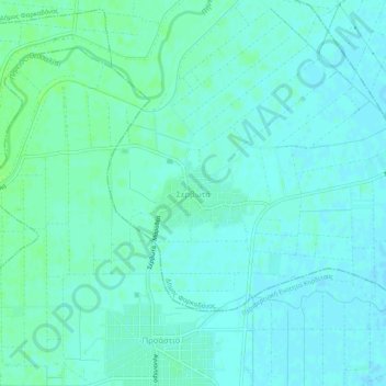 Servota topographic map, elevation, terrain