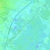 Santa Monica topographic map, elevation, terrain