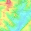 Winterbourne Down topographic map, elevation, terrain