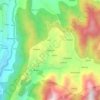 Bhanwari topographic map, elevation, terrain