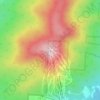 Bromley Mountain topographic map, elevation, terrain