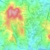 Fabal topographic map, elevation, terrain