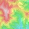 Le Masmin topographic map, elevation, terrain