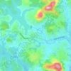 Minkoameyos topographic map, elevation, terrain