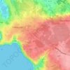 Pen Lan topographic map, elevation, terrain