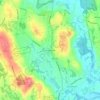 Gooch Corners topographic map, elevation, terrain