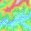 Zendidi topographic map, elevation, terrain