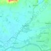 Twigworth topographic map, elevation, terrain