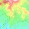 Santa Cruz Cuautomatitla topographic map, elevation, terrain