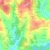 O Río Vello topographic map, elevation, terrain