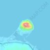 Mount Sipaka topographic map, elevation, terrain