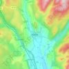 Moffat topographic map, elevation, terrain