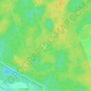 Sprengplatz topographic map, elevation, terrain