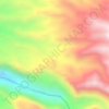 Los Robles topographic map, elevation, terrain