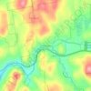 South Royalston topographic map, elevation, terrain