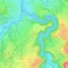 Le Monteil topographic map, elevation, terrain