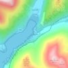 Arrochar topographic map, elevation, terrain