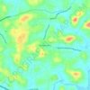 Velliparamba topographic map, elevation, terrain