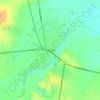 Emerald topographic map, elevation, terrain