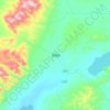 双湖县 topographic map, elevation, terrain