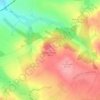 Katzenberg topographic map, elevation, terrain