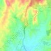 Udayapura topographic map, elevation, terrain