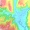 Donja Suvaja topographic map, elevation, terrain