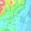 Hallthwaites topographic map, elevation, terrain