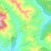 Glafki topographic map, elevation, terrain