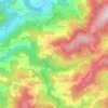 Tracoulon topographic map, elevation, terrain