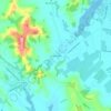 Ōmaha Flats topographic map, elevation, terrain