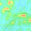 Perumannur topographic map, elevation, terrain