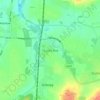 Church End topographic map, elevation, terrain