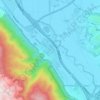 Yagur topographic map, elevation, terrain