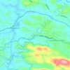 Vilakkudi topographic map, elevation, terrain