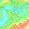 Ryton-on-Dunsmore topographic map, elevation, terrain