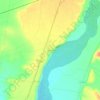 Conchel topographic map, elevation, terrain