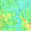 Wuguan topographic map, elevation, terrain