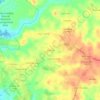 Shady Hill topographic map, elevation, terrain