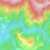 Les Cloutets topographic map, elevation, terrain