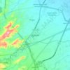 Bamban topographic map, elevation, terrain