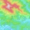 Oubreyts topographic map, elevation, terrain