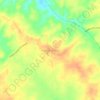 Pueblo Nuevo topographic map, elevation, terrain