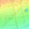 Belvedere topographic map, elevation, terrain