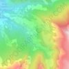 Les Caïres topographic map, elevation, terrain