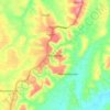 Mkuranga topographic map, elevation, terrain