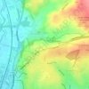 Breadsall Hilltop topographic map, elevation, terrain
