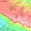 The Hernitage and High Noon Farm topographic map, elevation, terrain