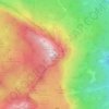 Lekanda topographic map, elevation, terrain